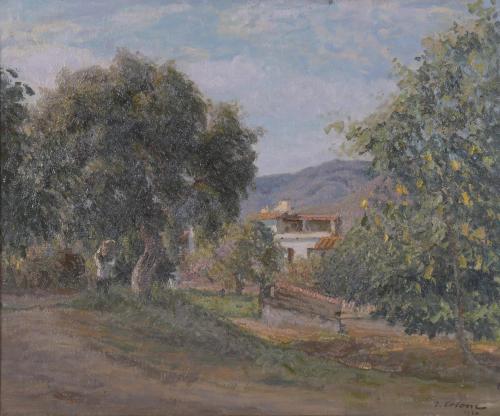 JOAN COLOM I AUGUSTI (1879-1969). "PAISAJE".