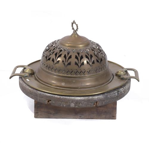ART DECO BRAZIER, CIRCA 1920.