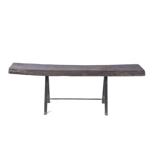 INDUSTRIAL WOODEN BENCH, 20TH CENTURY.