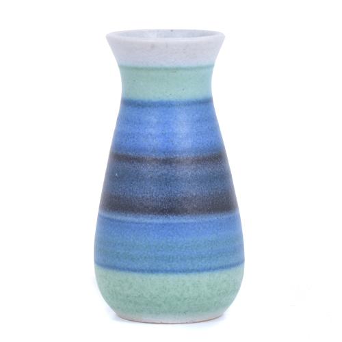 ENAMELLED CERAMIC VASE BY SERRA MANUFACTURE, CIRCA 1960 - 1