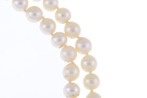 PEARLS NECKLACE. 1950&#39;S.