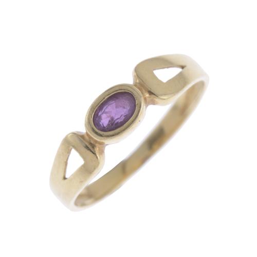 RING WITH RUBY