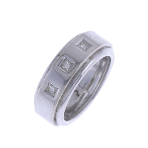 DIAMONDS WIDE RING