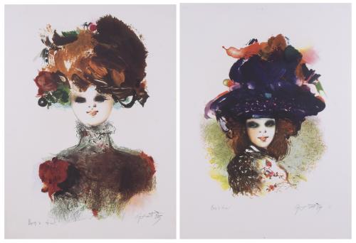 MODEST CUIXART i TÀPIES (1925-2007). Set of 2 lithographs.