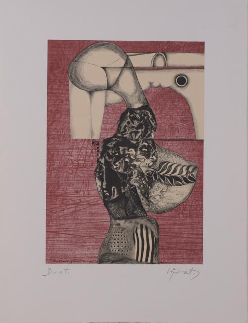 MODEST CUIXART i TÀPIES (1925-2007). Set of 3 lithographs.
