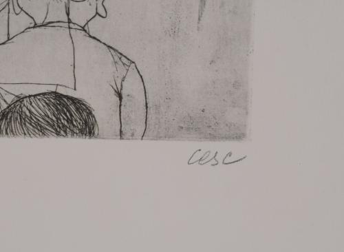 CESC (1926-2006).  Set of 2 lithographs and a print.