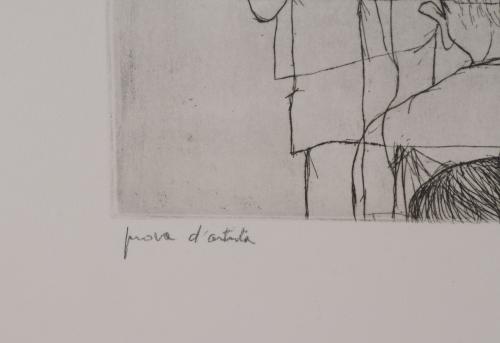 CESC (1926-2006).  Set of 2 lithographs and a print.