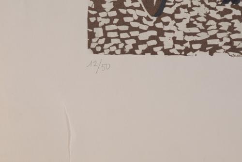 CESC (1926-2006).  Set of 2 lithographs and a print.