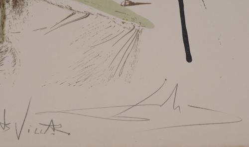 SALVADOR DALÍ I DOMÈNECH (1904-1989). Lithograph.