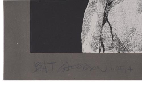 ELLIS JACOBSON (1925-2013). Lithograph.