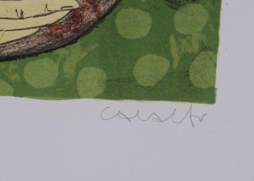 VICENÇ CARALTO (1936-1995).  Set of 3 lithographs.