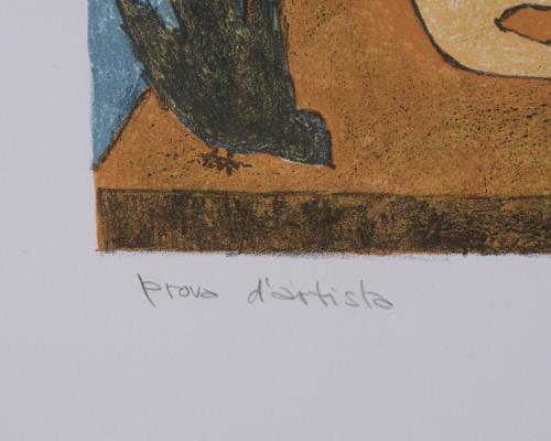 VICENÇ CARALTO (1936-1995).  Set of 3 lithographs.
