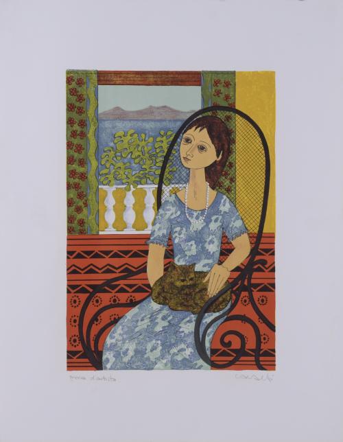 VICENÇ CARALTO (1936-1995).  Set of 3 lithographs.