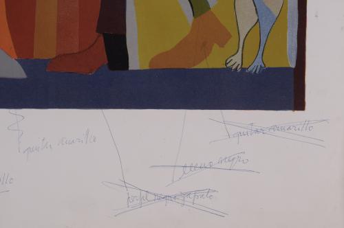 JOSEP MARIA GARCÍA LLORT (1921-2003). Set of 2 lithographs.