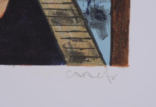 VICENÇ CARALTO (1936-1995).  Set of 3 lithographs.