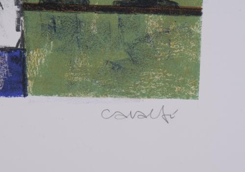 VICENÇ CARALTO (1936-1995).  Set of 3 lithographs.