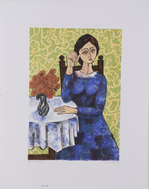 VICENÇ CARALTO (1936-1995).  Set of 3 lithographs.