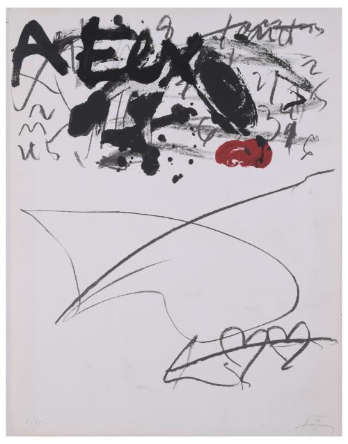 ANTONI TÀPIES (1923-2012). Untitled.