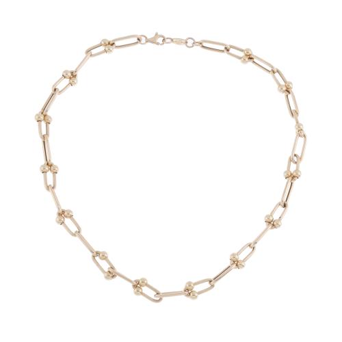 LINKS NECKLACE AFTER MODELS BY TIFFANY'S HARWEAR.