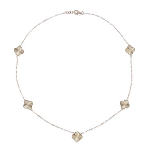 CLOVER NECKLACE, AFTER VAN CLEEF'S ALHAMBRA MODELS