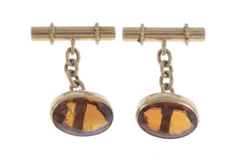 SET OF FOUR PAIRS OF CUFFLINKS