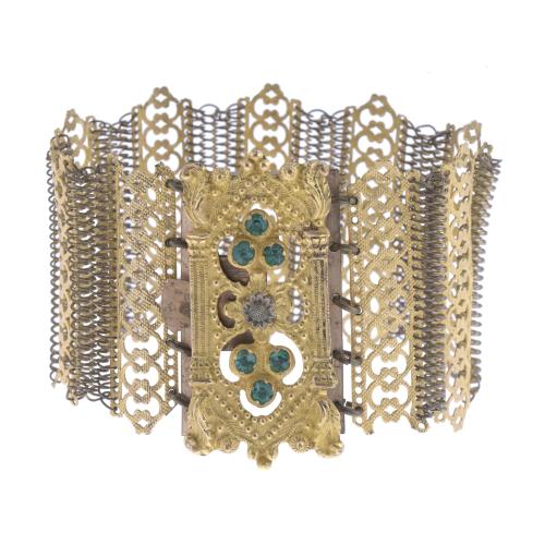 ALPHONSINE BRACELET WITH EMERALDS