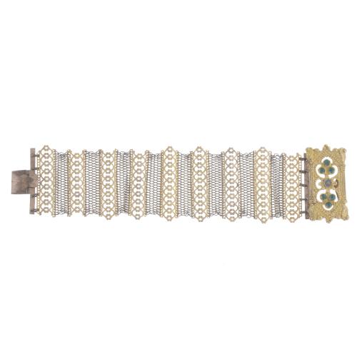 ALPHONSINE BRACELET WITH EMERALDS 
