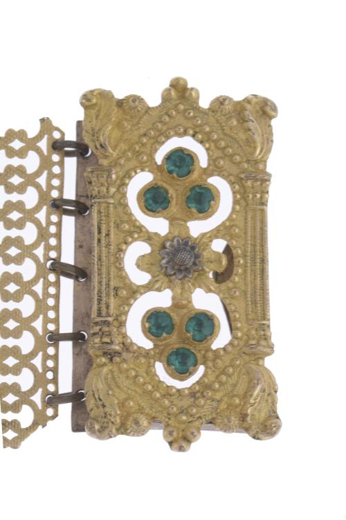 ALPHONSINE BRACELET WITH EMERALDS 