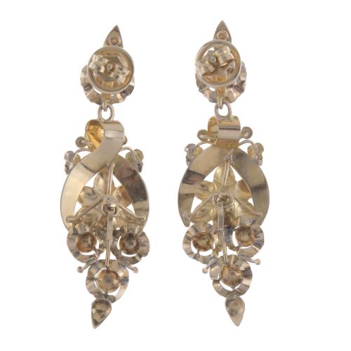 POLKA EARRINGS, THIRD QUARTER OF THE 20TH CENTURY