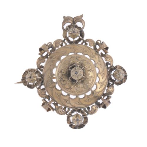 ALPHONSINE BROOCH, FIRST DECADE OF THE 20TH CENTURY. 