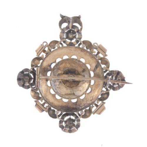 ALPHONSINE BROOCH, FIRST DECADE OF THE 20TH CENTURY. 