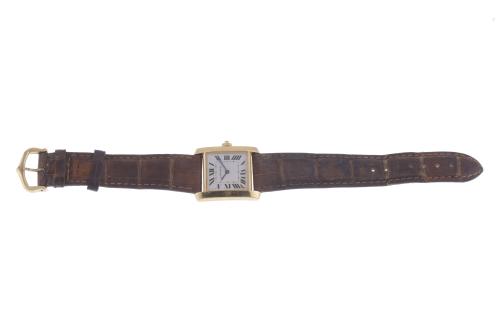 CARTIER TANK FRANÇAISE, IN GOLD
