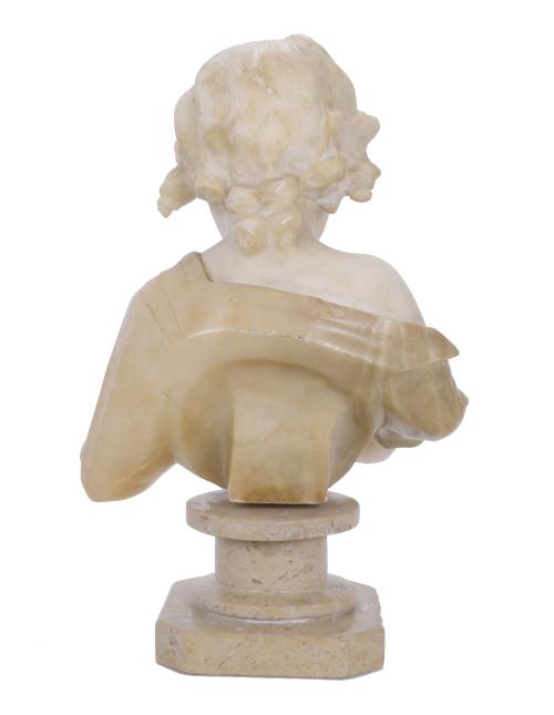 CHILD&#39;S BUST, 20TH CENTURY.