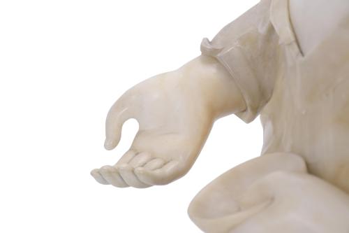 CHILD&#39;S BUST, 20TH CENTURY.