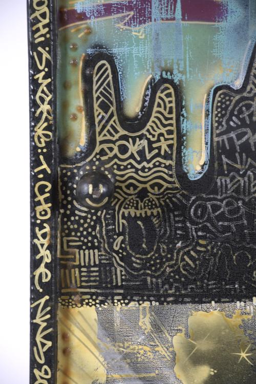 DOK (1979). Urban art door