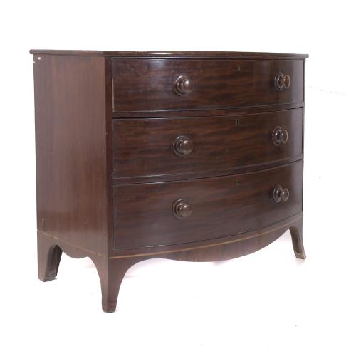 ENGLISH CHEST OF DRAWERS, 19TH CENTURY.