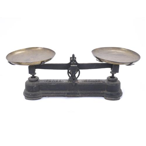 WROUGHT IRON WEIGHT SCALES.