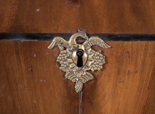 BUREAU ABATTANT, LATE EMPIRE STYLE, PROBABLY VIENNESE, 20TH