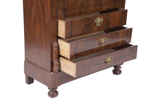 BUREAU ABATTANT, LATE EMPIRE STYLE, PROBABLY VIENNESE, 20TH