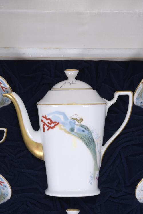 SALVADOR DALÍ I DOMÈNECH (1904-1989). JUEGO DE CAFÉ DE DOCE
