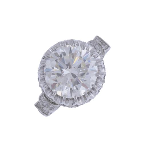 SOLITAIRE RING WITH DIAMOND