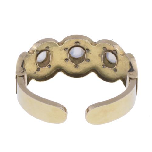SEMI-RIGID BRACELET, ART NOUVEAU 1890-1910