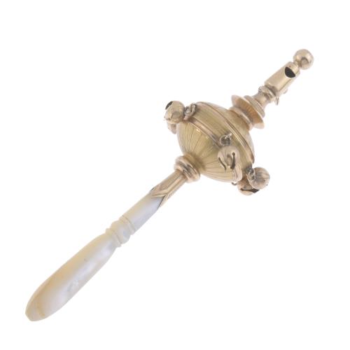 ALPHONSINE RATTLE, LATE 19TH CENTURY