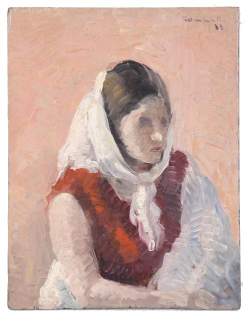 FRANCISCO CAMPS RIBERA (1895-1992).  "WOMAN'S PORTRAIT", 1933.