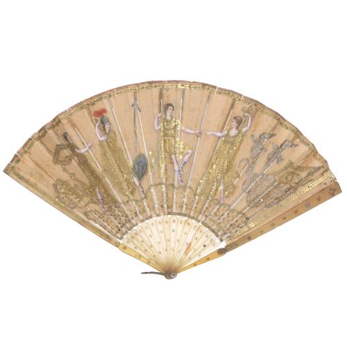 DIRECTORY PERIOD FAN, CIRCA 1795 - 1800.