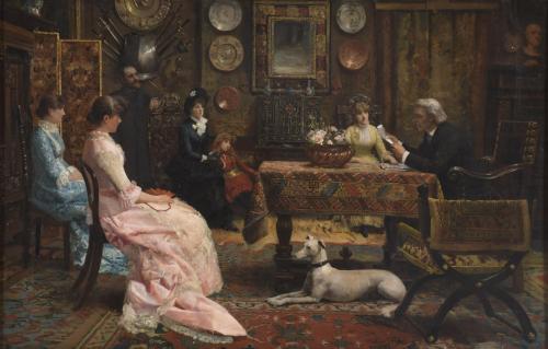 VICTORIANO CODINA LANGLIN (1844-1911). "TESTAMENTARY", 1887, London.