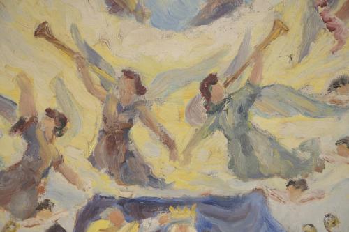 FRANCESC GARCÍA ESTRAGUÉS (1914-1985).  "DOME OF THE BASILI