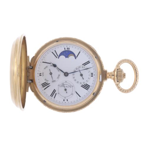 POCKET WATCH G.A. HUGUENIN & FILS, PONTS MARTEL.