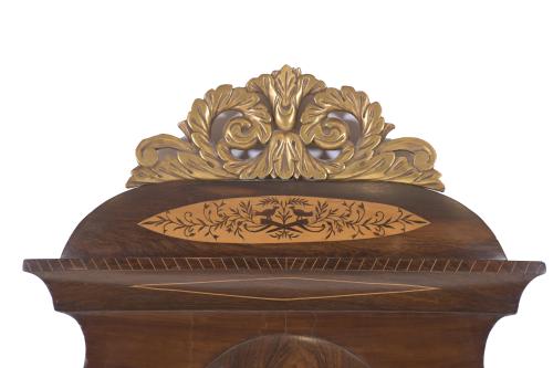 MARY CHRISTINE&#39;S REGENCY BED, 19TH CENTURY.
