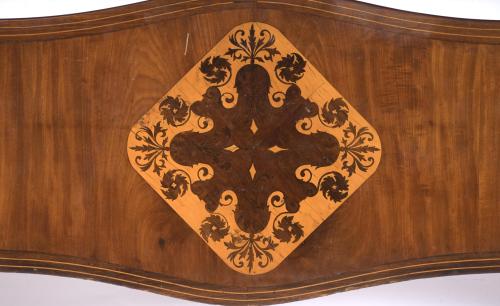 MARY CHRISTINE&#39;S REGENCY BED, 19TH CENTURY.